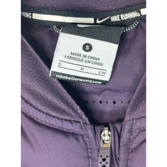 Nike Aeroloft 800 Goose Down Running Vest - Women’s Size Small - Purple - Picture 4 of 6